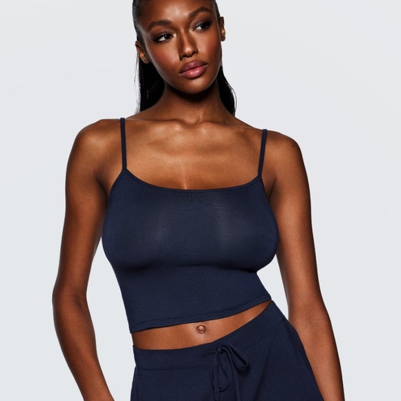 SKIMS 2 Piece Sleep Cami Tank/Lounge Pants Bundle Set Small NWT - Picture 5 of 12